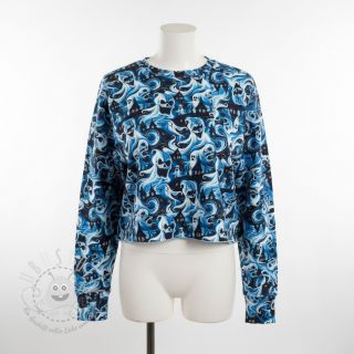 Sweatstoff Spooky design C digital print