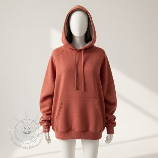 Sweat kuschel JOGGING henna melange