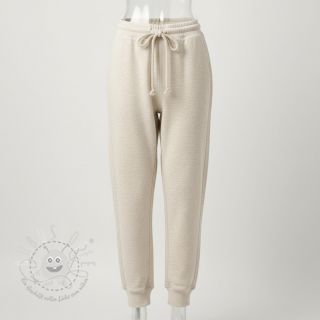 Sweat kuschel JOGGING beige melange