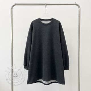 Sweat kuschel JOGGING anthracite melange
