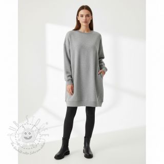 Sweat kuschel JOGGING light grey melange
