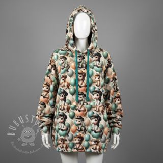 Sweatstoff Happy horse design B digital print