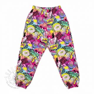 Sweatstoff Manga fuchsia digital print