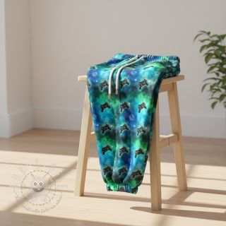 Sweatstoff Galaxy riders design D digital print