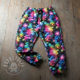 Sweatstoff Fire works design A digital print