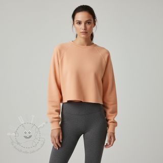 Sweat kuschel JOGGING light salmon