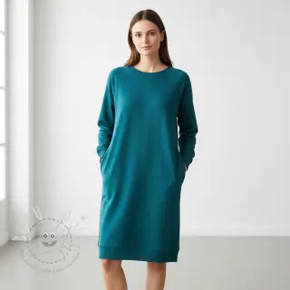 Sweat kuschel JOGGING petrol