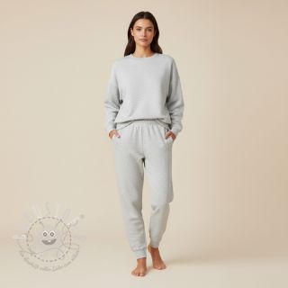 Sweat kuschel JOGGING ecru melange