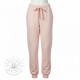 Sweat kuschel JOGGING rose melange