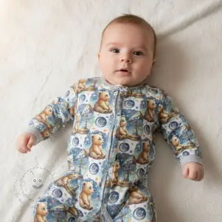 Jersey Mini animals design A digital print
