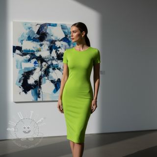 Jersey VISCOSE LYCRA HEAVY lime