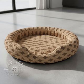 Kunstfell TEDDY brown