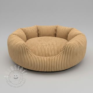 Kunstfell Shadow stripes bronze