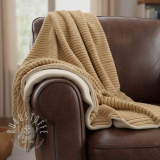 Kunstfell Shadow stripes bronze