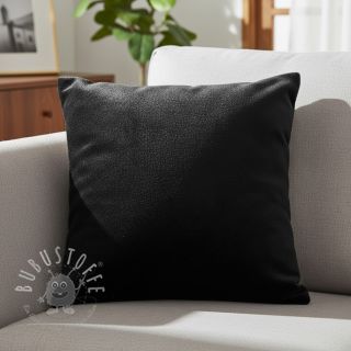 Kunstfell SMOOTH black