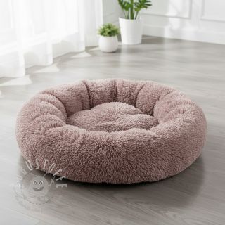 Kunstfell LUREX SILVER old blush