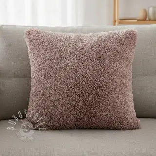 Kunstfell LUREX SILVER old blush