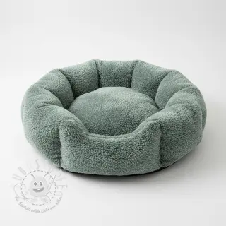 Kunstfell LUREX SILVER old green