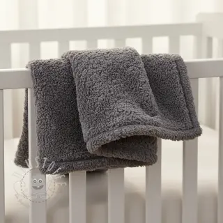 Kunstfell Curly grey