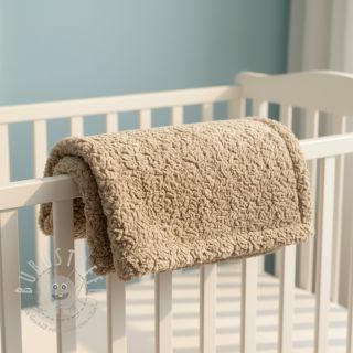 Kunstfell Curly beige