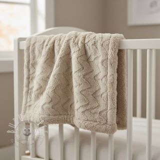 Kunstfell light sand