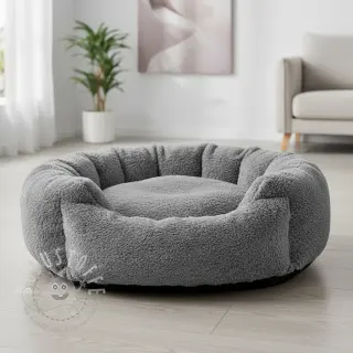 Kunstfell LUREX SILVER grey