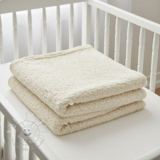 Kunstfell Curly ecru