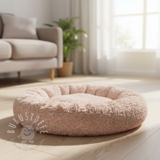 Kunstfell Curly rose