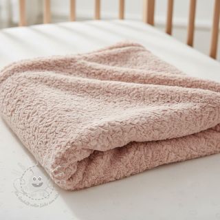 Kunstfell Curly rose