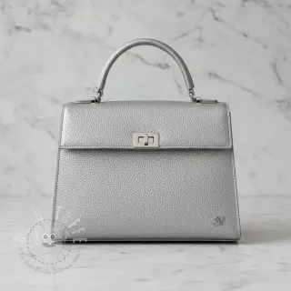 Kunstleder KARIA argent