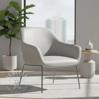 Kunstleder KARIA argent