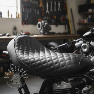 Kunstleder MATELASSE noir