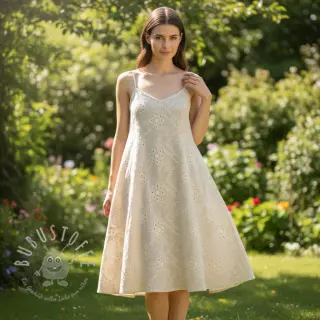 Viskosestoff leinen Lucy natural