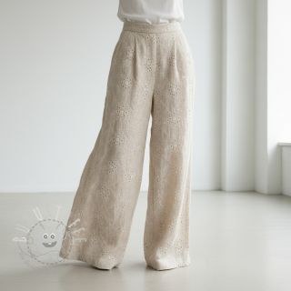 Viskosestoff leinen Lucy natural