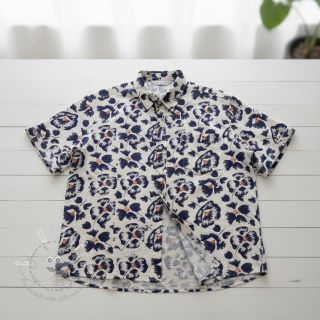 Viskosestoff leinen Cayena design B digital print