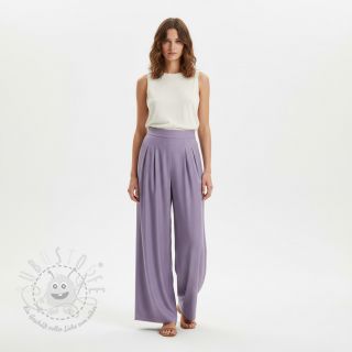 Viskosestoff leinen PREMIUM lavender