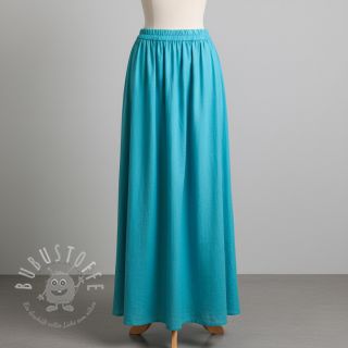 Viskosestoff leinen PREMIUM ocean blue