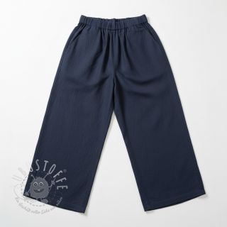 Viskosestoff leinen PREMIUM navy blue