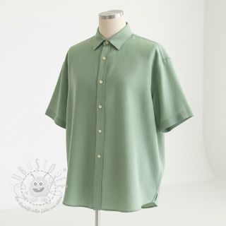 Viskosestoff leinen PREMIUM old green