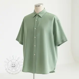 Viskosestoff leinen PREMIUM old green