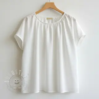 Viskosestoff leinen PREMIUM off white