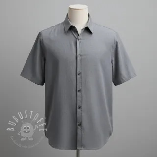 Viskosestoff leinen PREMIUM middle grey