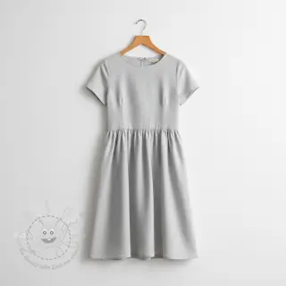 Viskosestoff leinen PREMIUM light grey