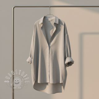 Viskosestoff leinen PREMIUM light grey