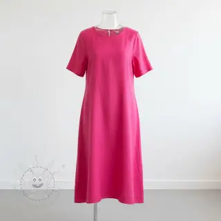 Viskosestoff leinen PREMIUM fuchsia