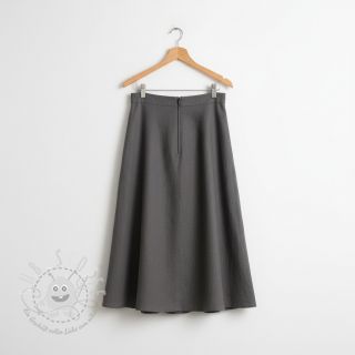 Viskosestoff leinen PREMIUM grey