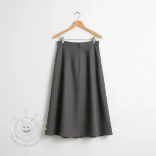 Viskosestoff leinen PREMIUM grey