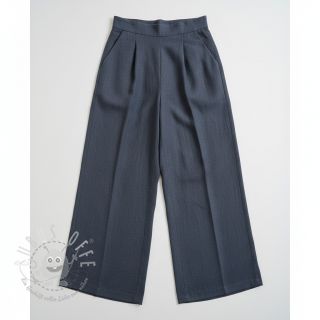 Viskosestoff leinen PREMIUM dark grey