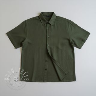 Viskosestoff leinen PREMIUM army