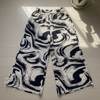 Viskosestoff leinen Swirls design B